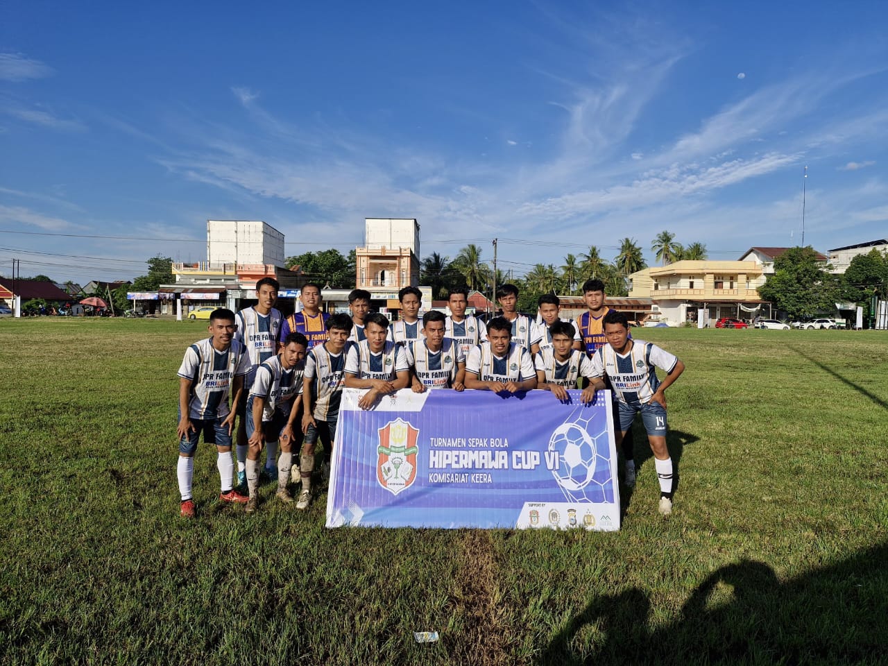 laga perdana hipermawa cup VI, dimenangkan DPR family, anggota DPRD wajo beri apresiasi
