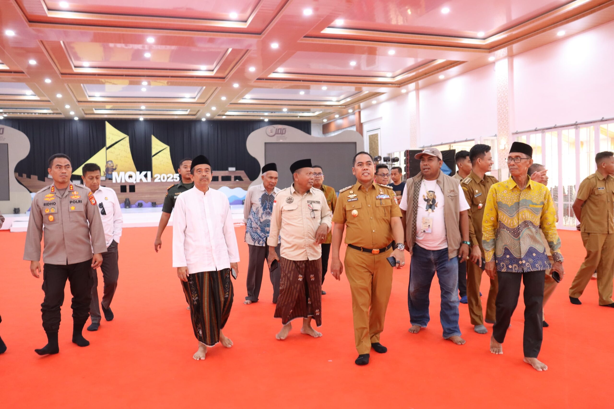 Bupati Andi Rosman didampingi Forkopimda Pantau Tiga Lokasi MQK dan MQKN Jelang Pembukaan : Insya Allah Semua Sudah Siap