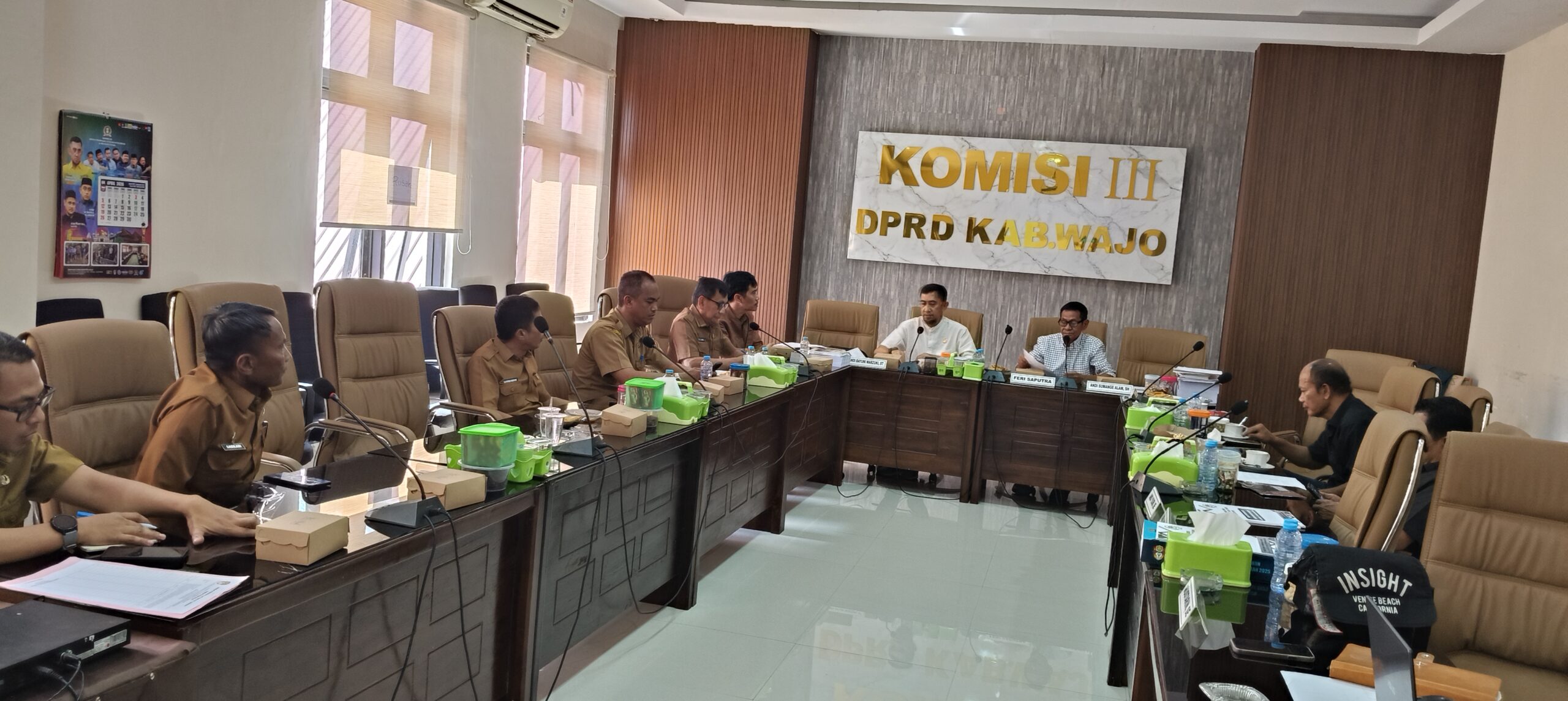 Komisi lll DPRD Wajo Mulai Bongkar Dugaan Proyek Siluman Rabat Beton Jalan Kota Baru