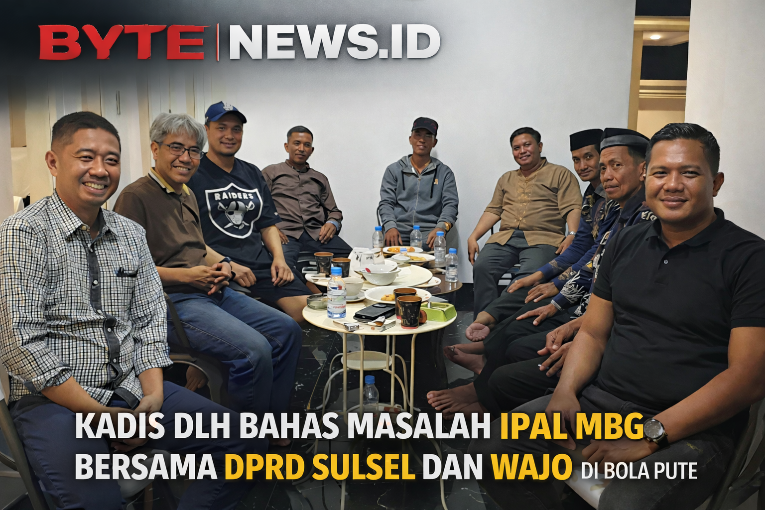 Kadis DLH Wajo Aktif Cari Solusi Lingkungan, Diskusi Bersama DPRD Sulsel Bahas IPAL Program MBG