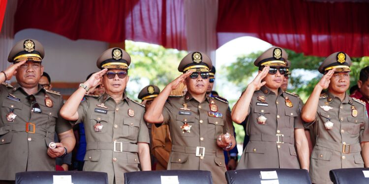 Bupati Wajo Hadiri HUT Satpol PP, Wajo Tunjukkan Kekuatan Aparat Daerah