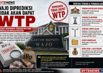 Periode Ini Wajo Diprediksi Gagal Raih WTP, Deretan Temuan BPK dan Dugaan Proyek Siluman Jadi Sorotan