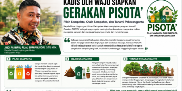 Kadis DLH Wajo Siapkan Gerakan PISOTA’, Ajak Warga Pilah dan Olah Sampah hingga Tanami Pekarangan
