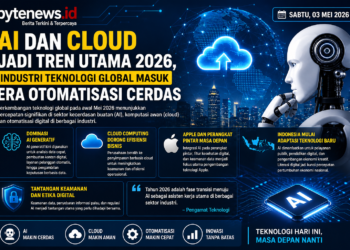 AI dan Cloud Jadi Tren Utama 2026, Industri Teknologi Global Masuk Era Otomatisasi Cerdas