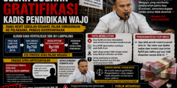 Jejak Dugaan Gratifikasi Kadis Pendidikan Wajo