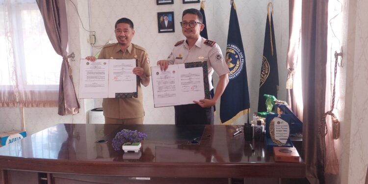 Kadis DLH Wajo Jalin MoU Dengan Rutan Kelas IIB Sengkang, Perkuat Implementasi Gerakan PISOTA’