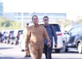 Bupati Wajo Hadiri Penyerahan Bantuan Benih dan Alsintan, Tegaskan Komitmen Dukung Swasembada Pangan