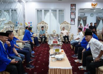 Andi Rosman Jamu Pengurus DPW PAN Sulsel di Rujab Bupati Wajo