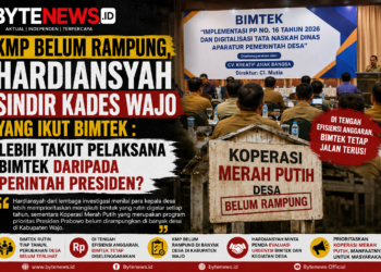KMP Belum Rampung, Hardiansyah Sindir Kades Wajo Yang Ikut Bimtek : Lebih Takut Pelaksana Bimtek daripada Perintah Presiden?