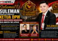 Selamat! Suleman Terpilih sebagai Ketua DPW KPK Independen Indonesia Sulsel Dan Dua Dari Wajo Masuk Jajaran Pengurus
