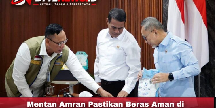 Mentan Amran Pastikan Beras Aman di Tengah El Nino, SPHP Ditambah 1 Juta Ton