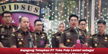 Kejagung Tetapkan PT Toba Pulp Lestari sebagai Tersangka Dugaan Manipulasi Ekspor dan Transfer Pricing