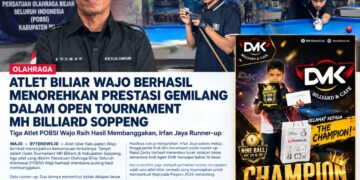 Tiga Atlet POBSI Wajo Bawa Pulang Prestasi di Soppeng, Modal Menuju Porprov 2026