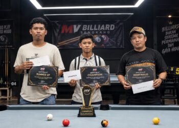 Atlet Junior Billiard Wajo Kembali Berprestasi, Rasul Zacky Juara di MV Billiard Sengkang