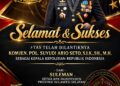 Suyudi Ario Seto Resmi Dilantik sebagai Kapolri, Ketua KPK I DPW Sulsel Suleman Sampaikan Ucapan Selamat